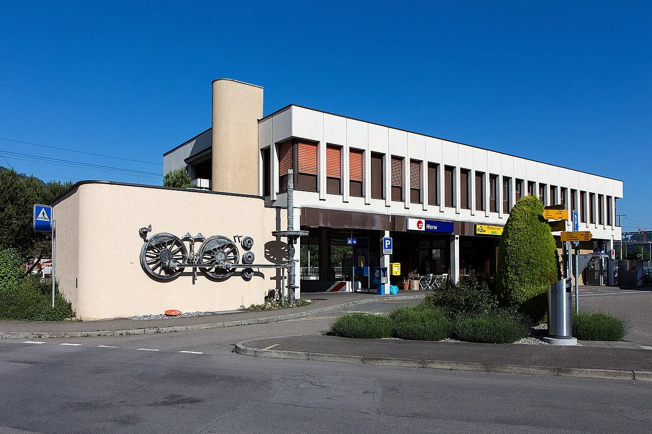 Ehemaliger Bahnhof in Horw im Kanton Luzern